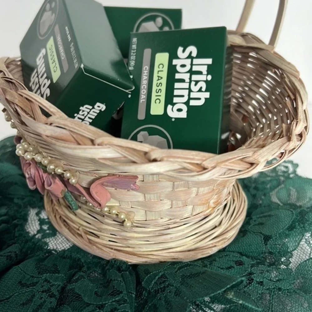 Wicker Basket and Soap